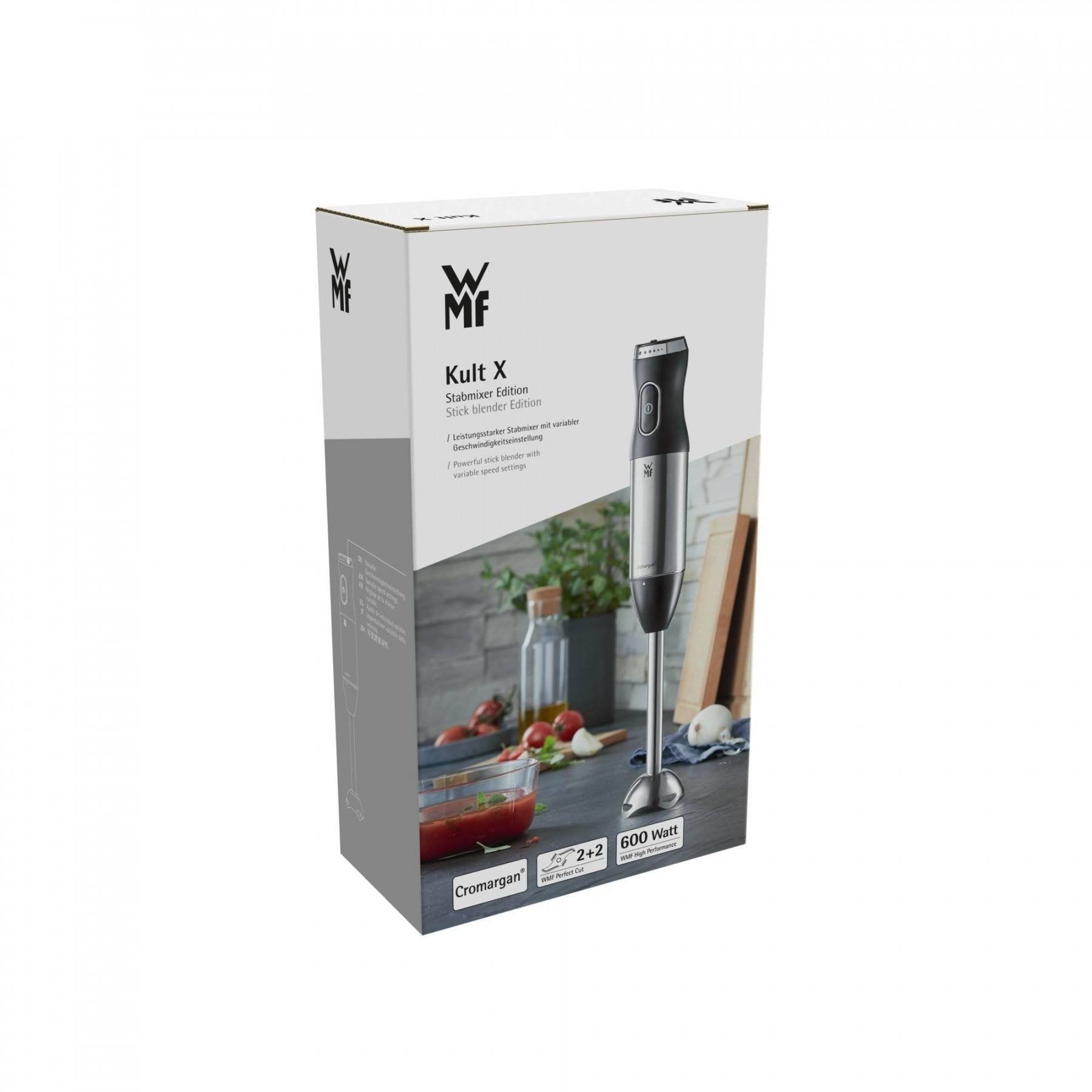 Batidora Wmf Kult X 04.1655.0011 De Inmersión 600 W Negro, Metálico