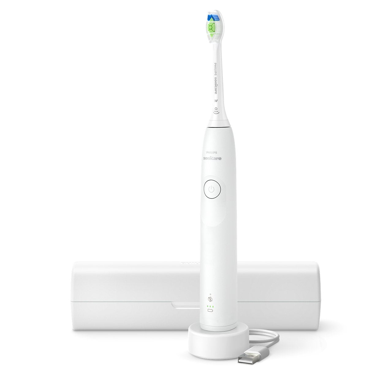 EAN 8720689023009 - Philips 5300 series HX7108/02 cepillo eléctrico para dientes Adulto Cepillo dental sónico Blanco imagen 1