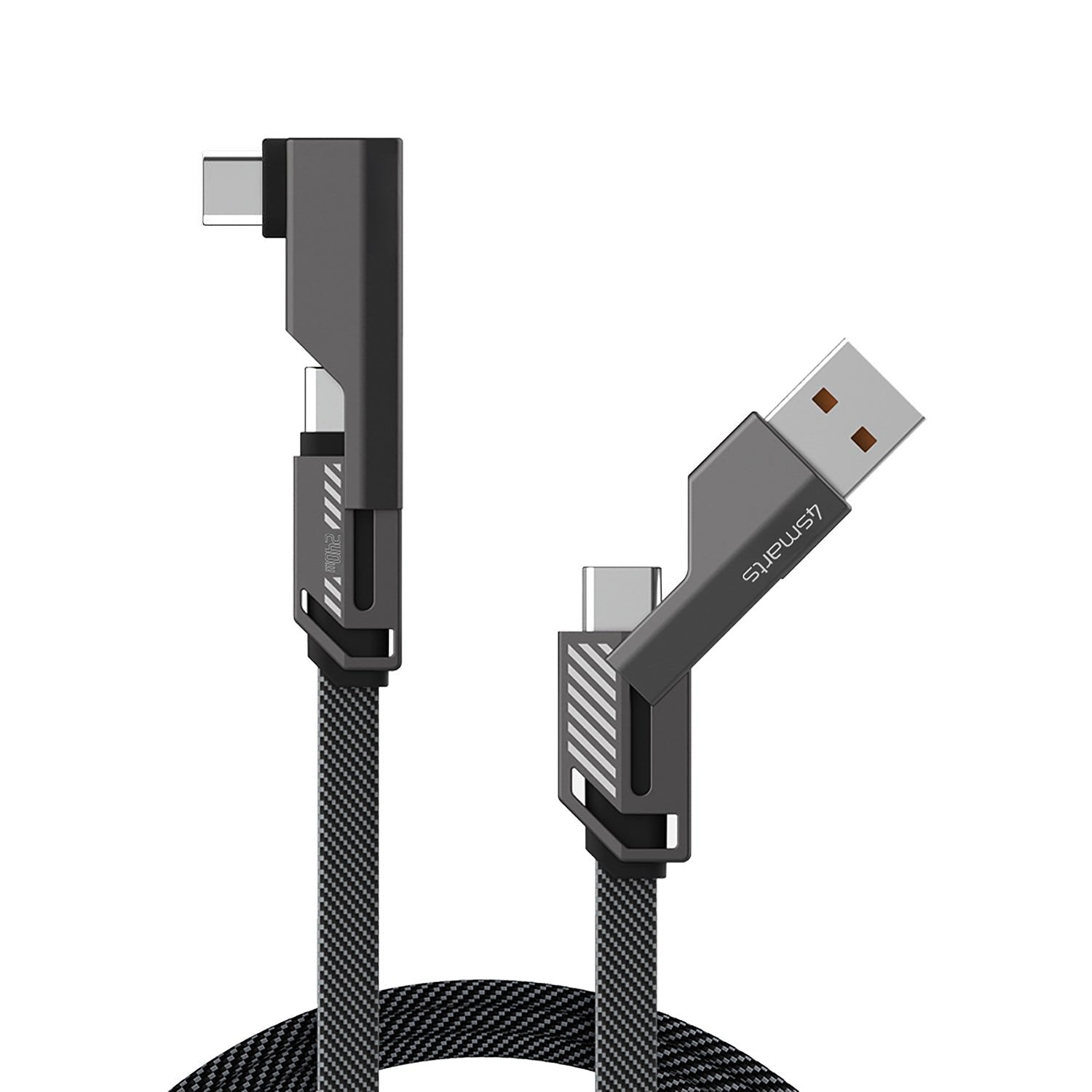 Cable 4smarts 541457 Usb 1,5 M Usb A Usb C Grafito