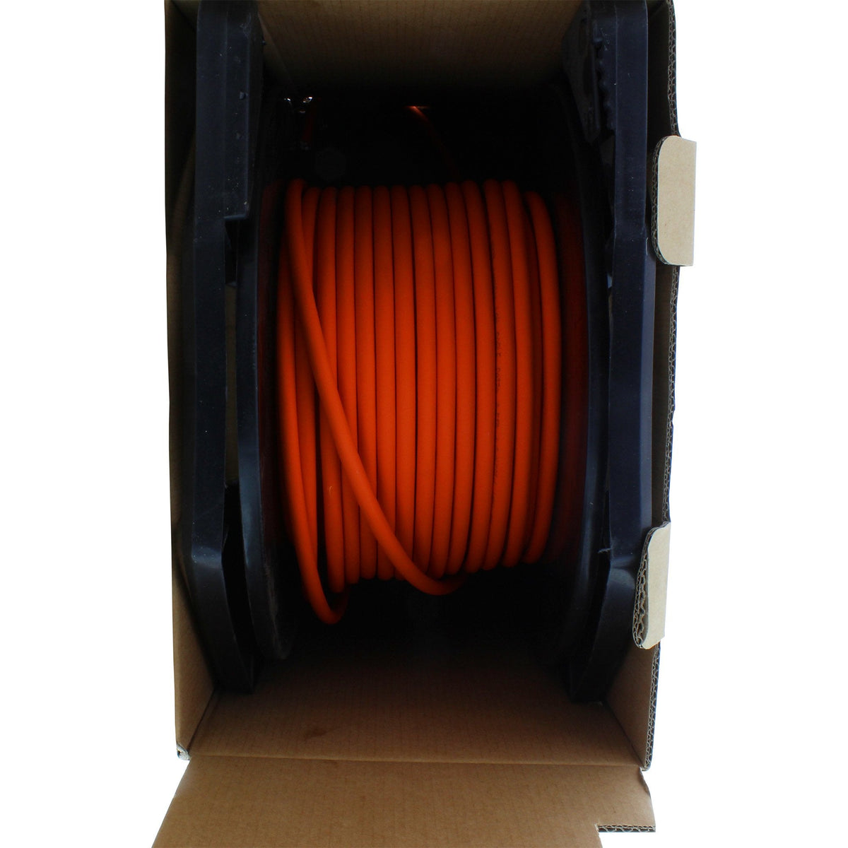 Cable De Red Inline S/Ftp Pimf Cat.7a Awg23 1200mhz Libre De Halógenos Naranja 500m