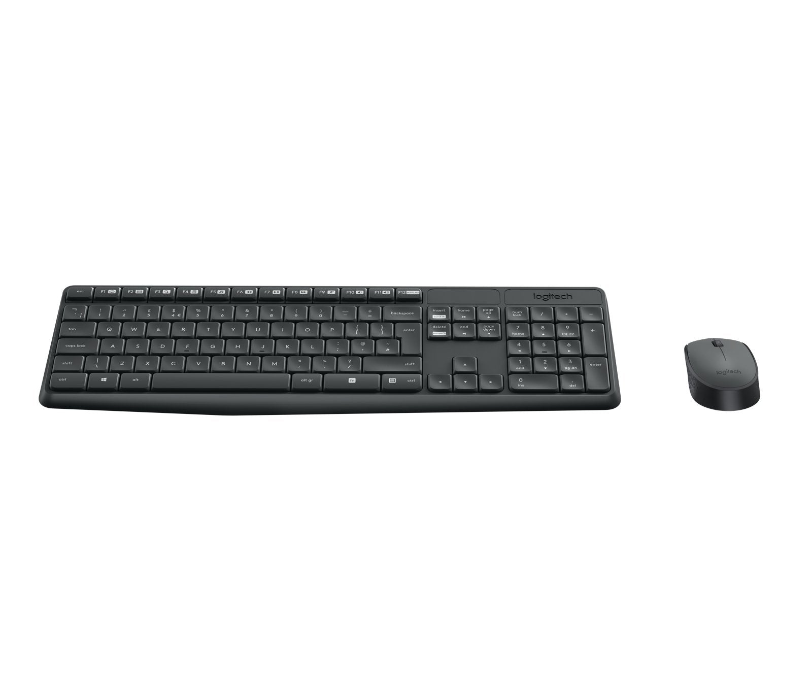 EAN 5099206063914 - Logitech 920-007919 teclado Ratón incluido Hogar RF inalámbrico QWERTY Español Gris imagen 1