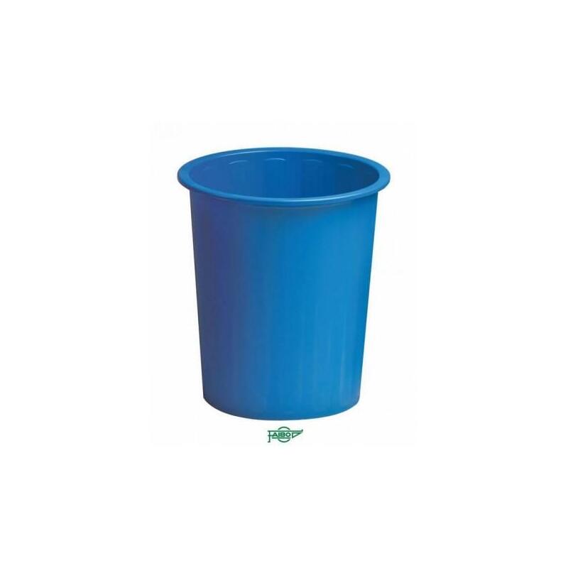 Faibo Papelera De Plástico En Polipropileno 310x280 Mm Cerrada 14 L Serie 305 Azul
