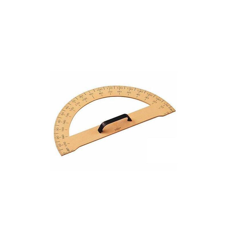 Faibo Semicírculo Pizarra 33,4 Cm Graduado Plastico
