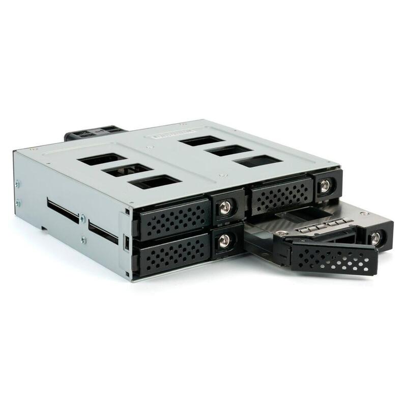 Fantec Mr-Sa1242-12g Für 4x2,5  Ssd/Hdd Schwarz