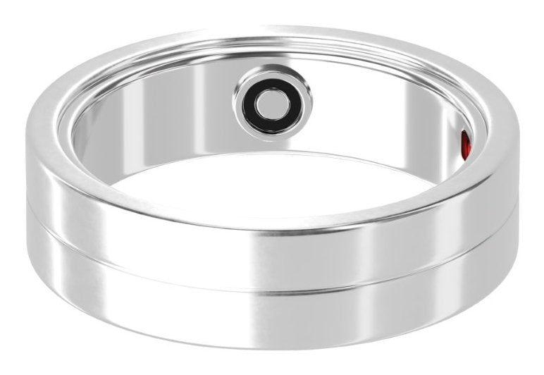 Anillo Inteligente Maxcom Mr100 8 57 Notificaciones Frecuencia Cardíaca Plata