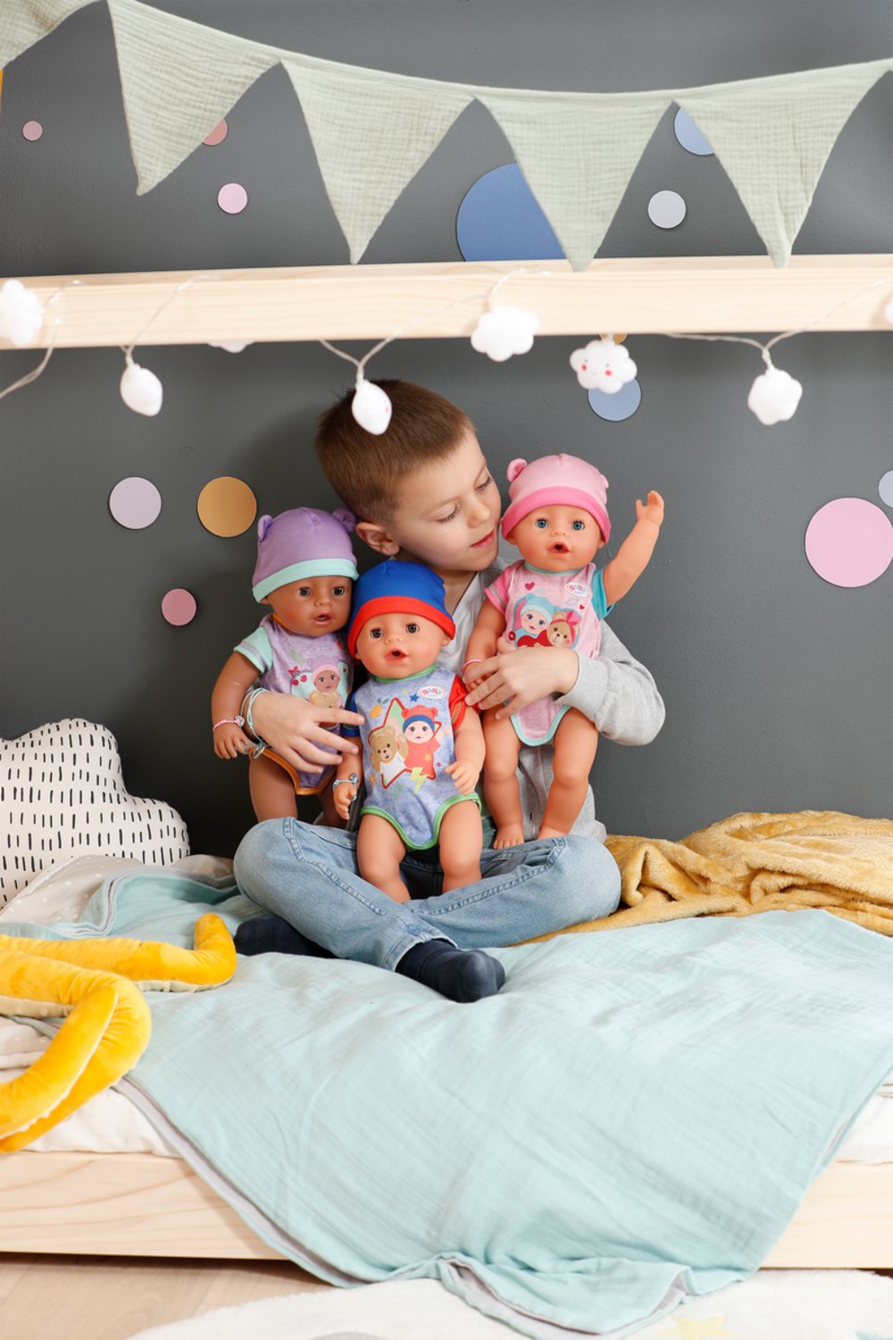 Lalka Baby Born Chlopiec Jonas 43cm