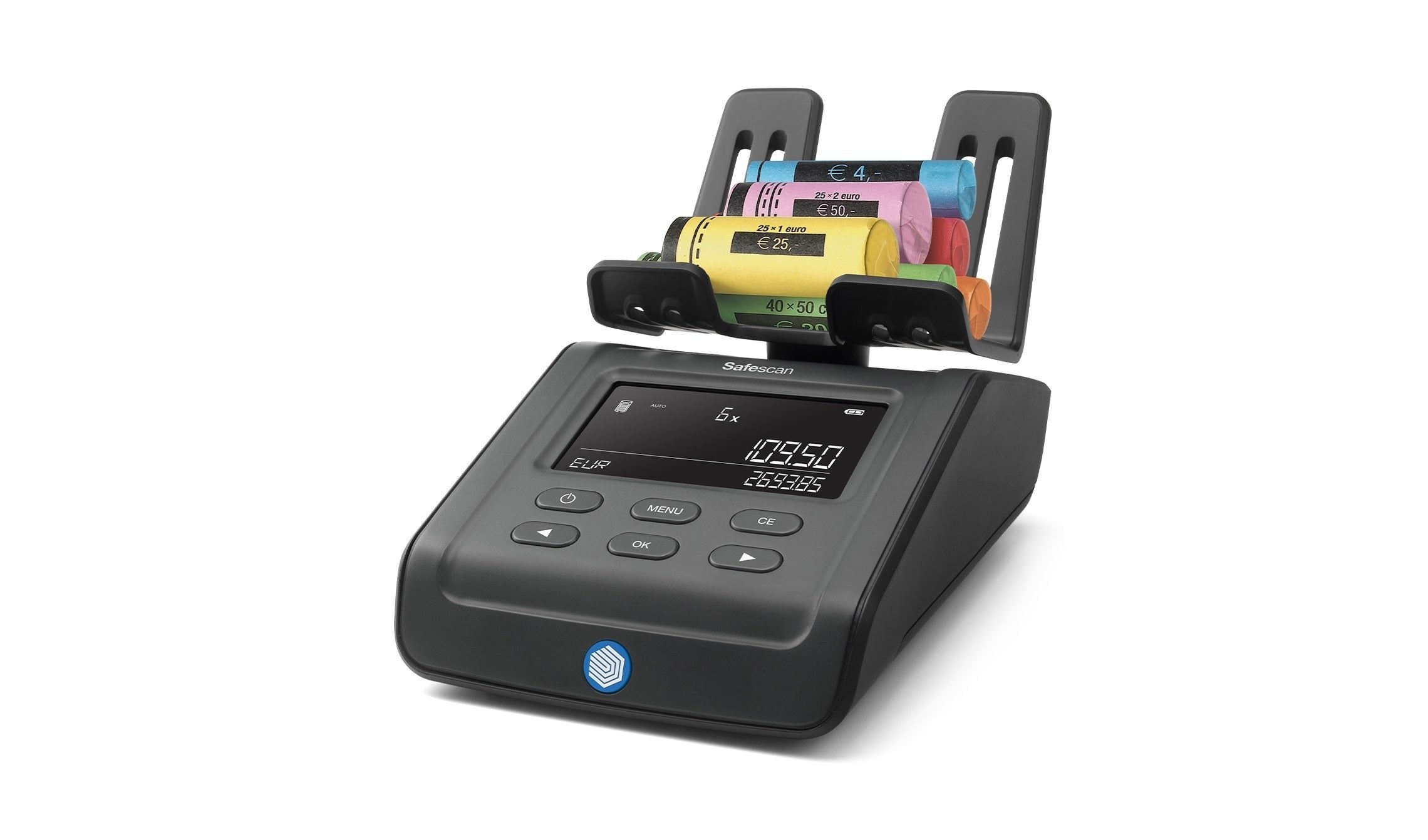 Safescan 6175 Balanza Contadora De Dinero - Cuenta Billetes Y Monedas Por Su Peso - Tambien Articulos No Monetarios