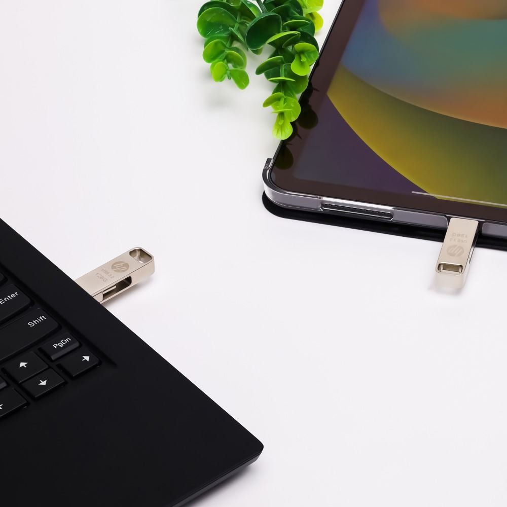 Usb 3.2 Hp 128gb X206c-A Otg Tipo-C Metal