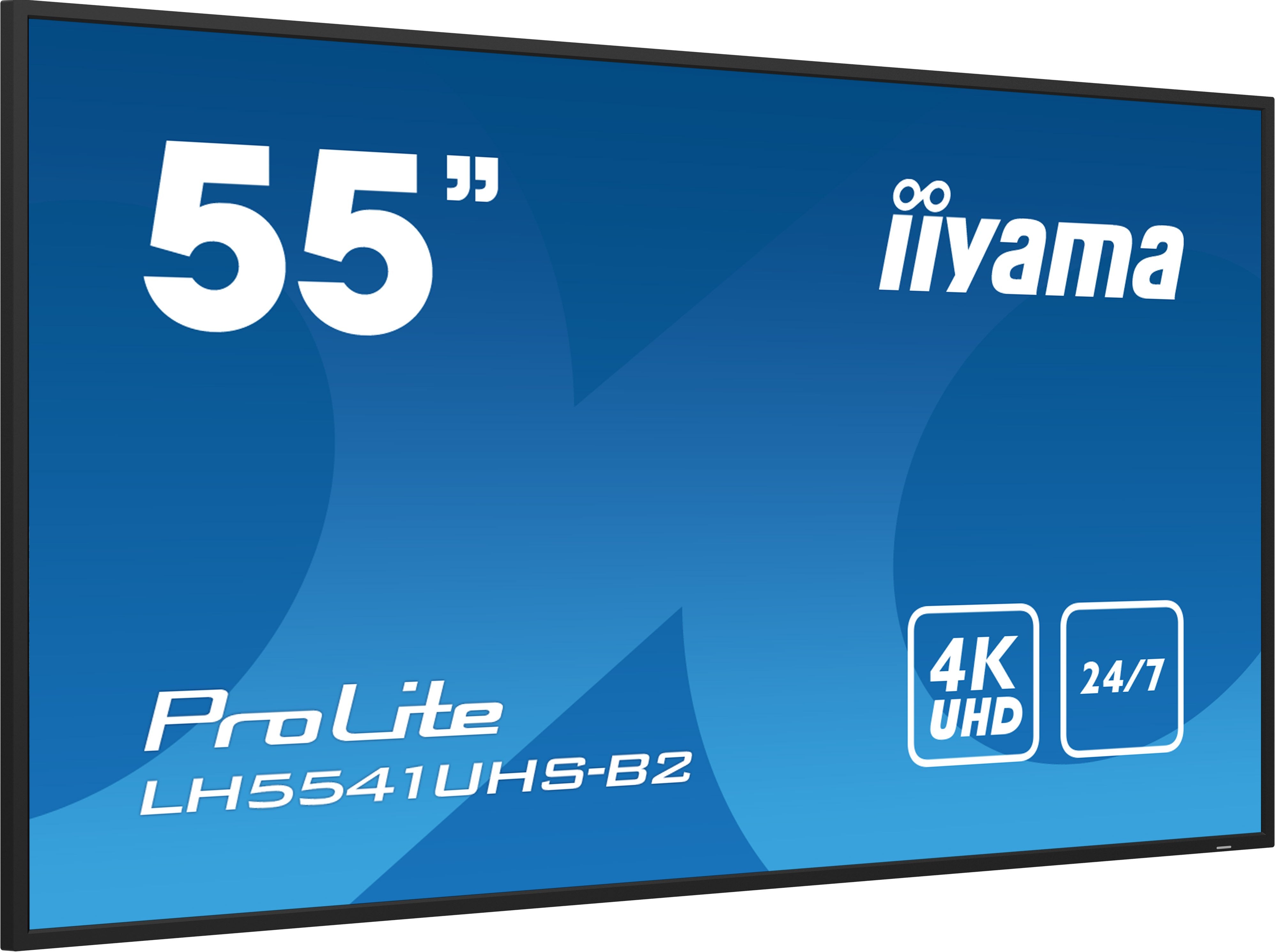 EAN 4948570123544 - iiyama LH5541UHS-B2 pantalla de señalización Diseño de quiosco 138,7 cm (54.6") LCD 500 cd / m² 4K Ultra  imagen 4