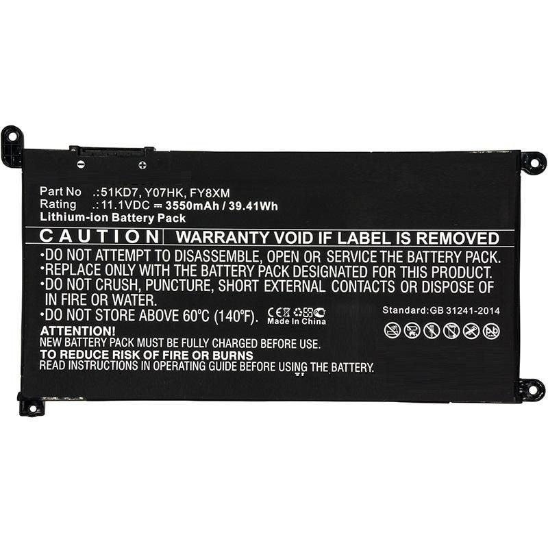 EAN 5704174371519 - CoreParts MBXDE-BA0194 refacción para laptop Batería imagen 1