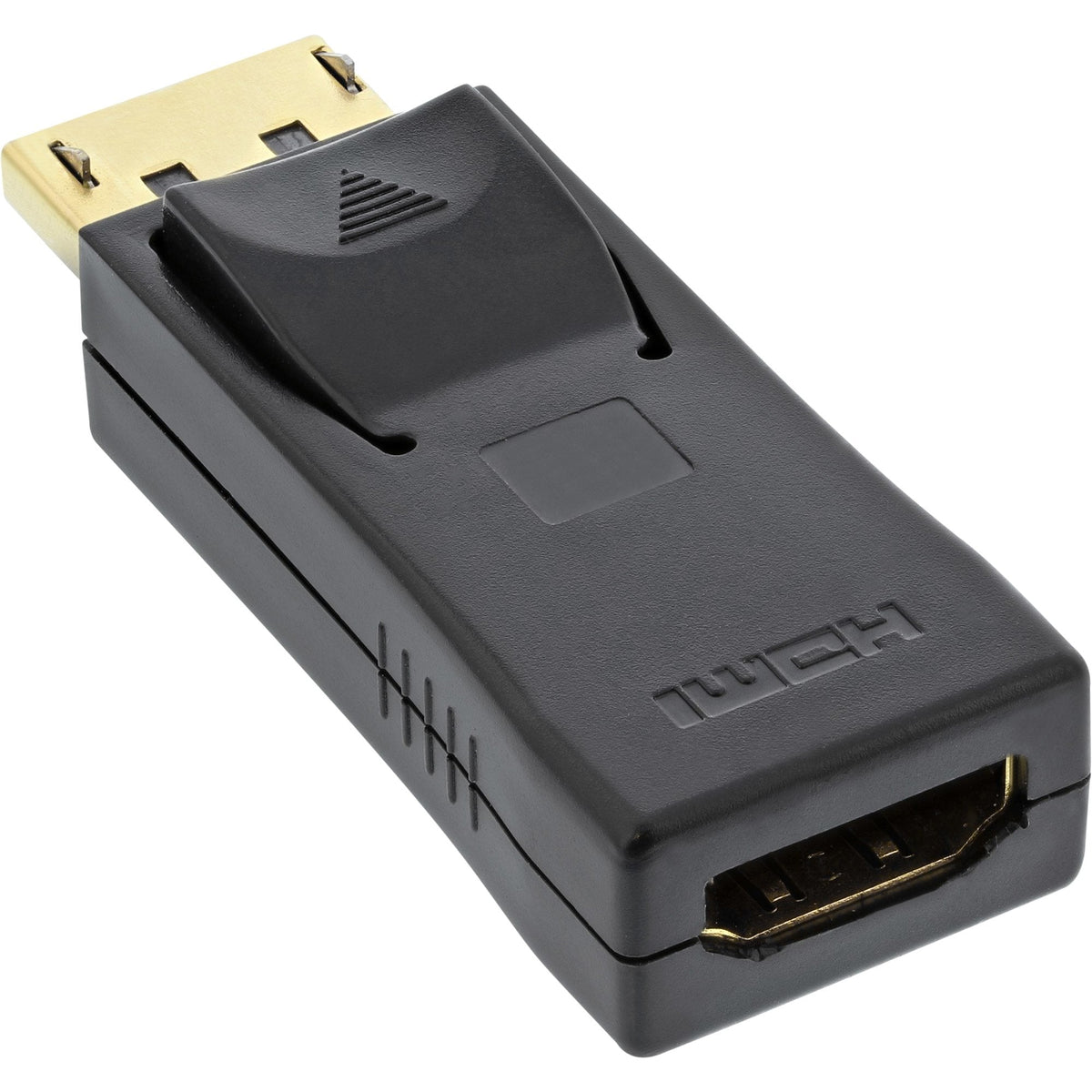 Adaptador Inline Displayport Displayport Macho A Hdmi Hembra Negro