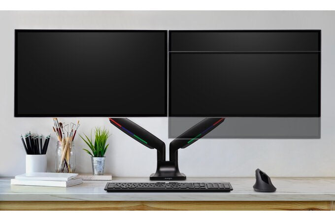 Kensington Monitorarm 2tft, ,Negroone-Touch