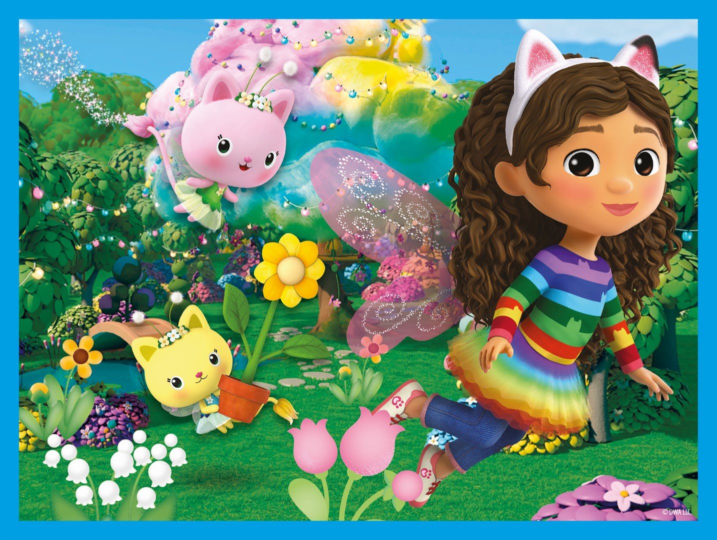 Puzzle Cubo La Casa De Muñecas De Gabby 12pzs