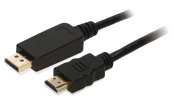 EAN 5055190185063 - 2-Power CAB0039A adaptador de cable de vídeo 2 m DisplayPort HDMI tipo A (Estándar) Negro imagen 1
