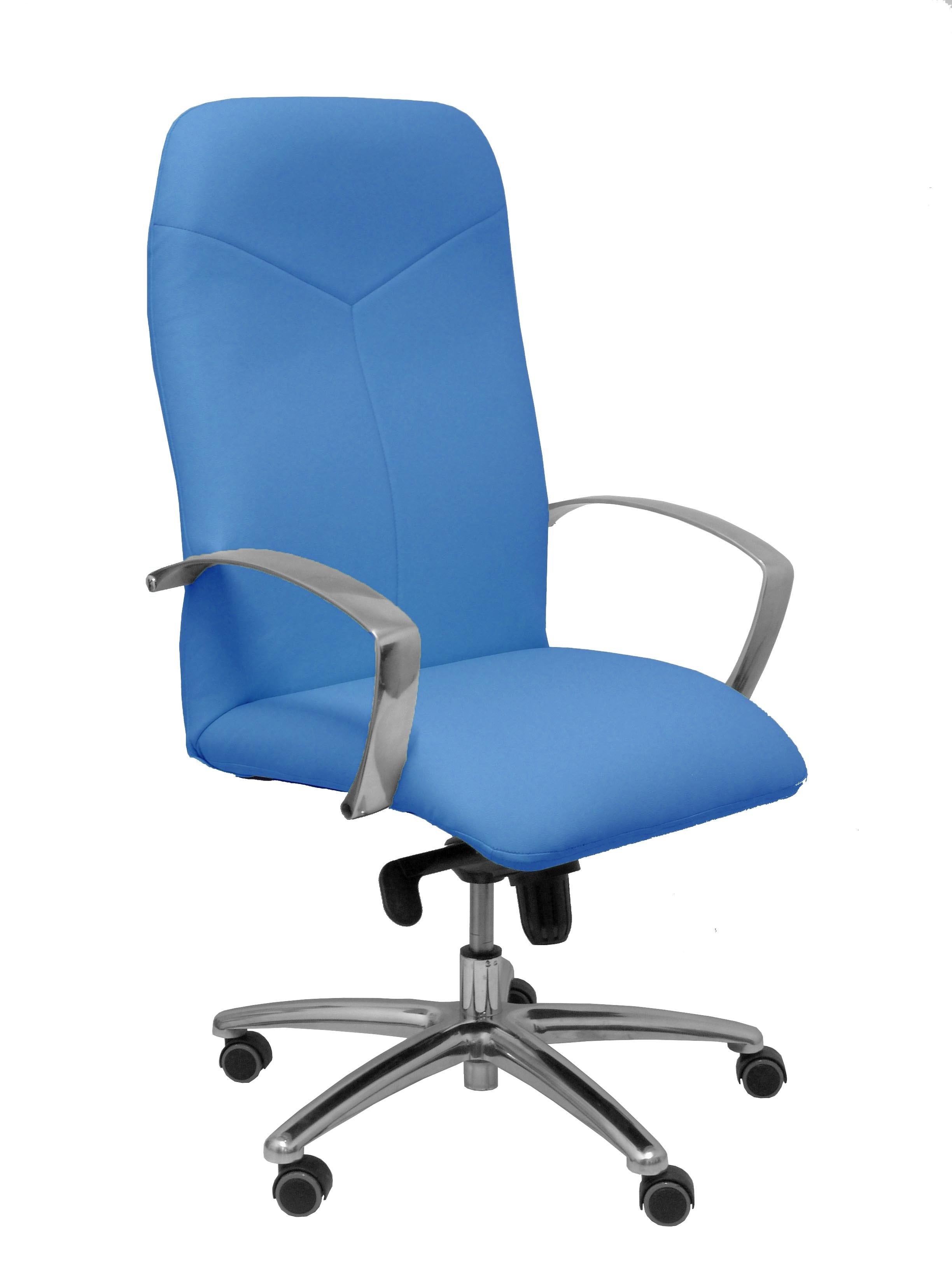 Piqueras Y Crespo Sillon Caudete Similpiel Azul Claro