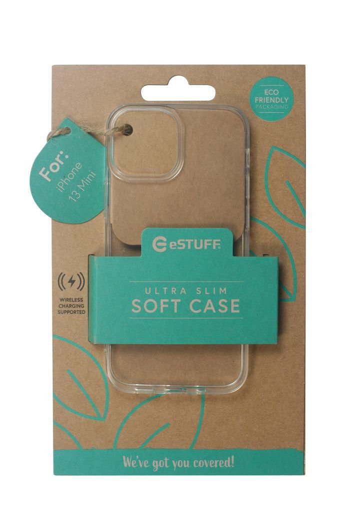 Estuff Clear Soft Case For Iphone 13 Mini Funda Para Smartphone 13,7 Cm [5.4] Transparente