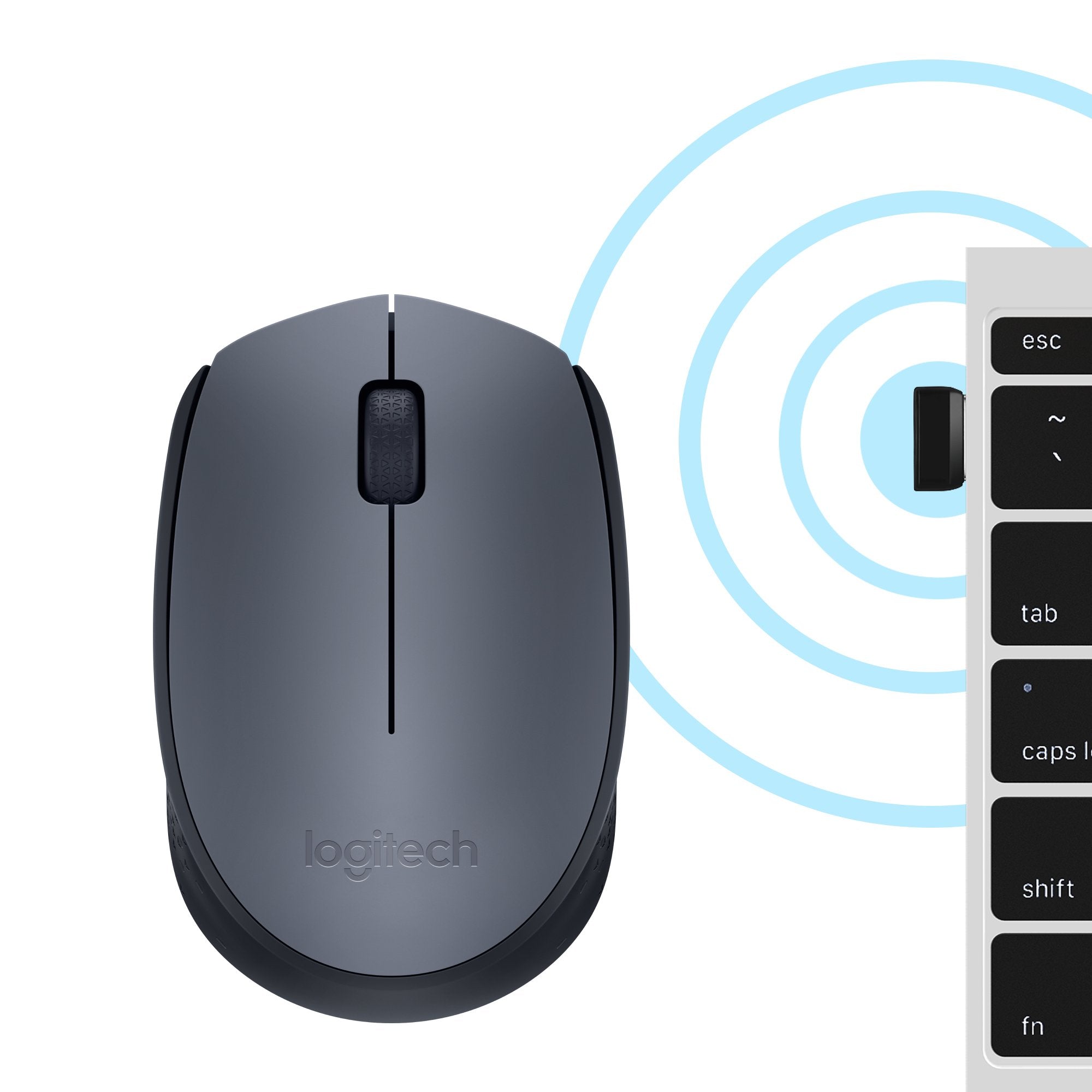 EAN 5099206062887 - Logitech M170 Grey-K ratón Oficina Ambidextro RF inalámbrico Óptico 1000 DPIimagen 7)