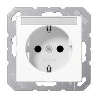 Jung A 1520 Bfna Ww Schuko-Steckdose 16a 250v Sf Bruchs.