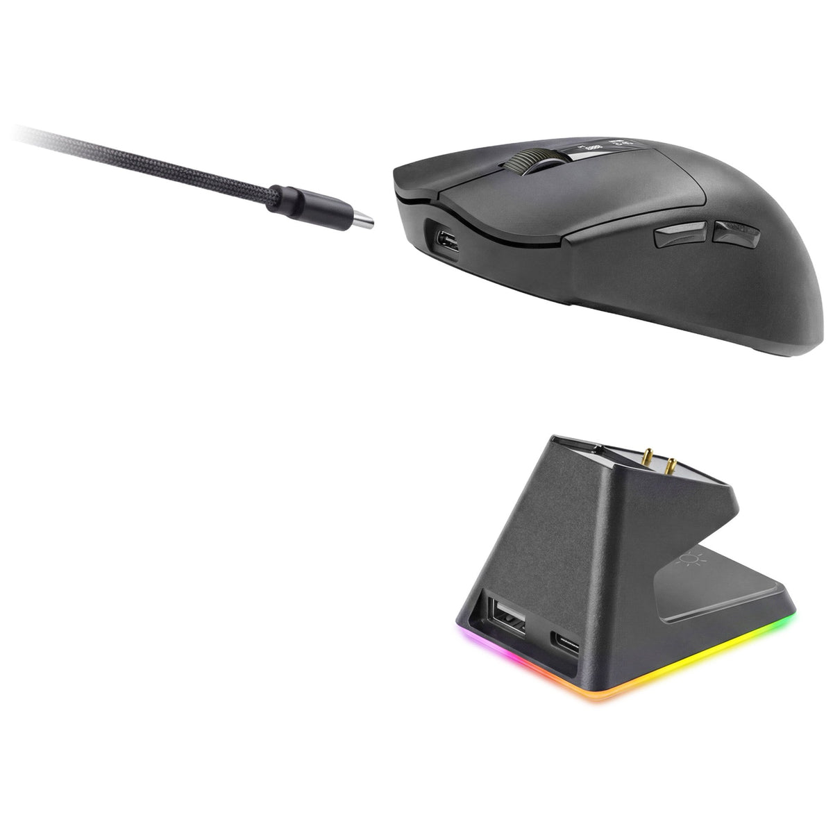 EAN 8435693114277 - Mars Gaming MMWELITE ratón Juego Mano derecha Bluetooth Óptico 20000 DPI imagen 5