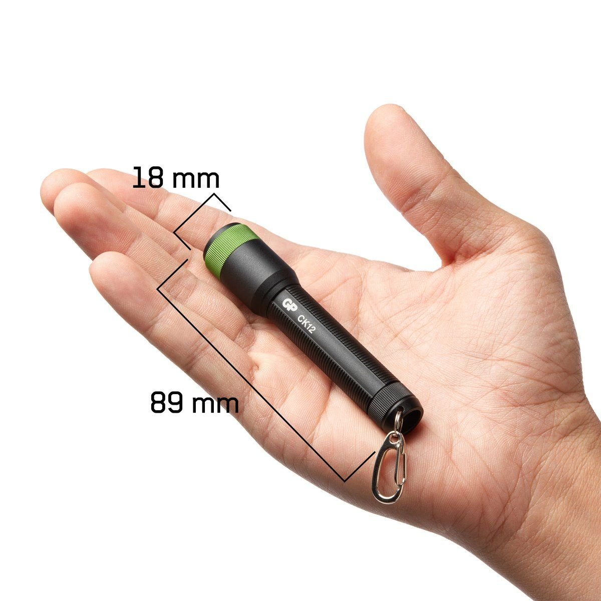 Mini Linterna Gp Ck12 20 Lumen 1 X Aaa Negro 260gpactck12000