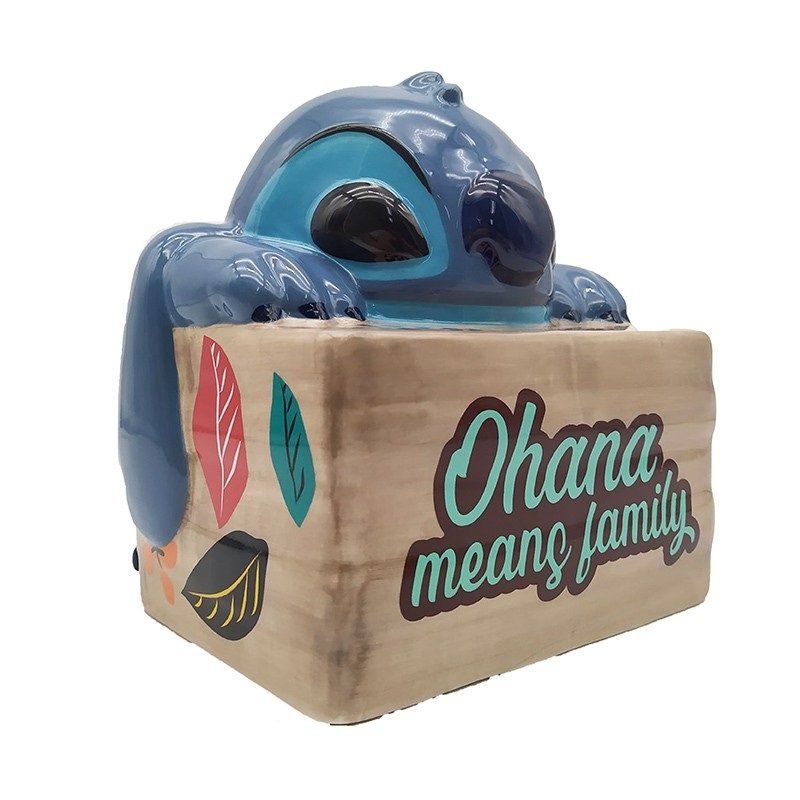 Replica Abystyle Disney Lilo & Stitch Ohana Recipiente Galletas