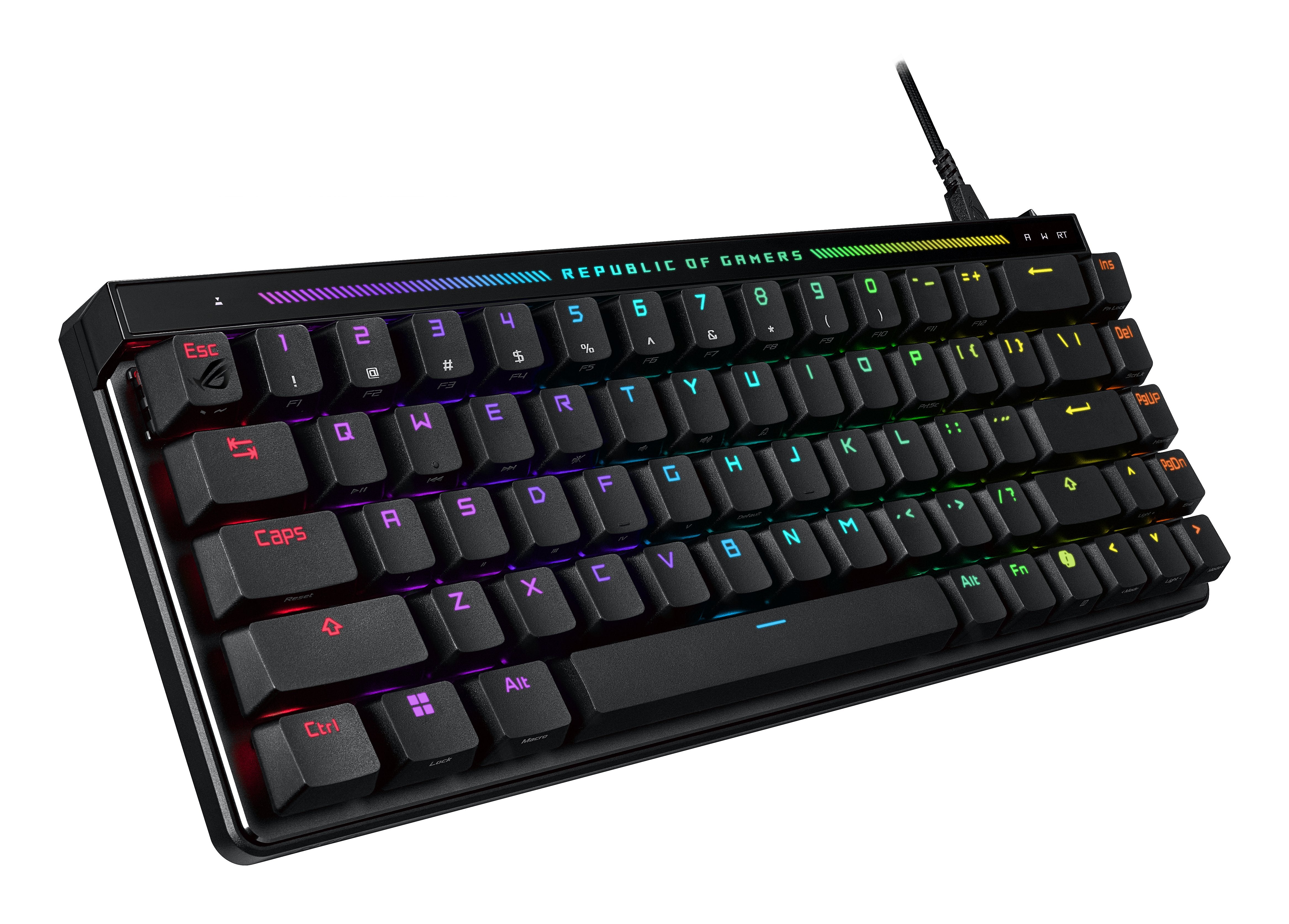 EAN 4711387651858 - ASUS ROG Falchion Ace HFX teclado Juego USB QWERTZ Alemán Negro imagen 6