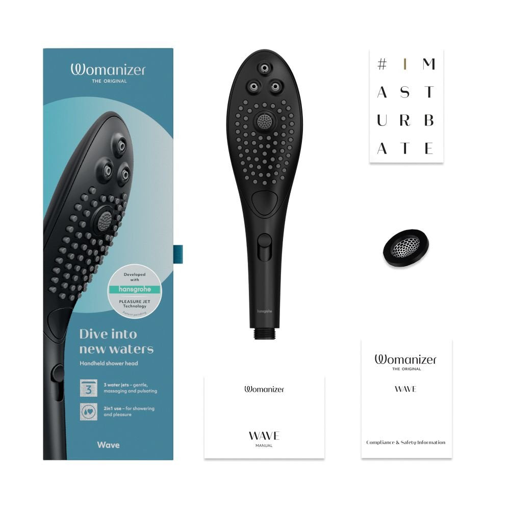 Womanizer - Wave Cabezal De Ducha Estimulador De Clitorís Negro