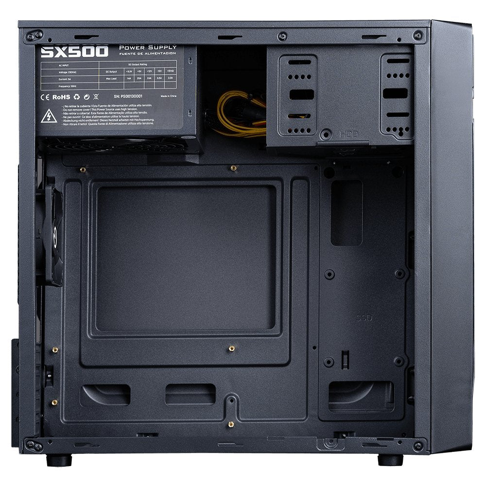 Caja Minitorre Hiditec Q2pro Psu Con Fuente 500w