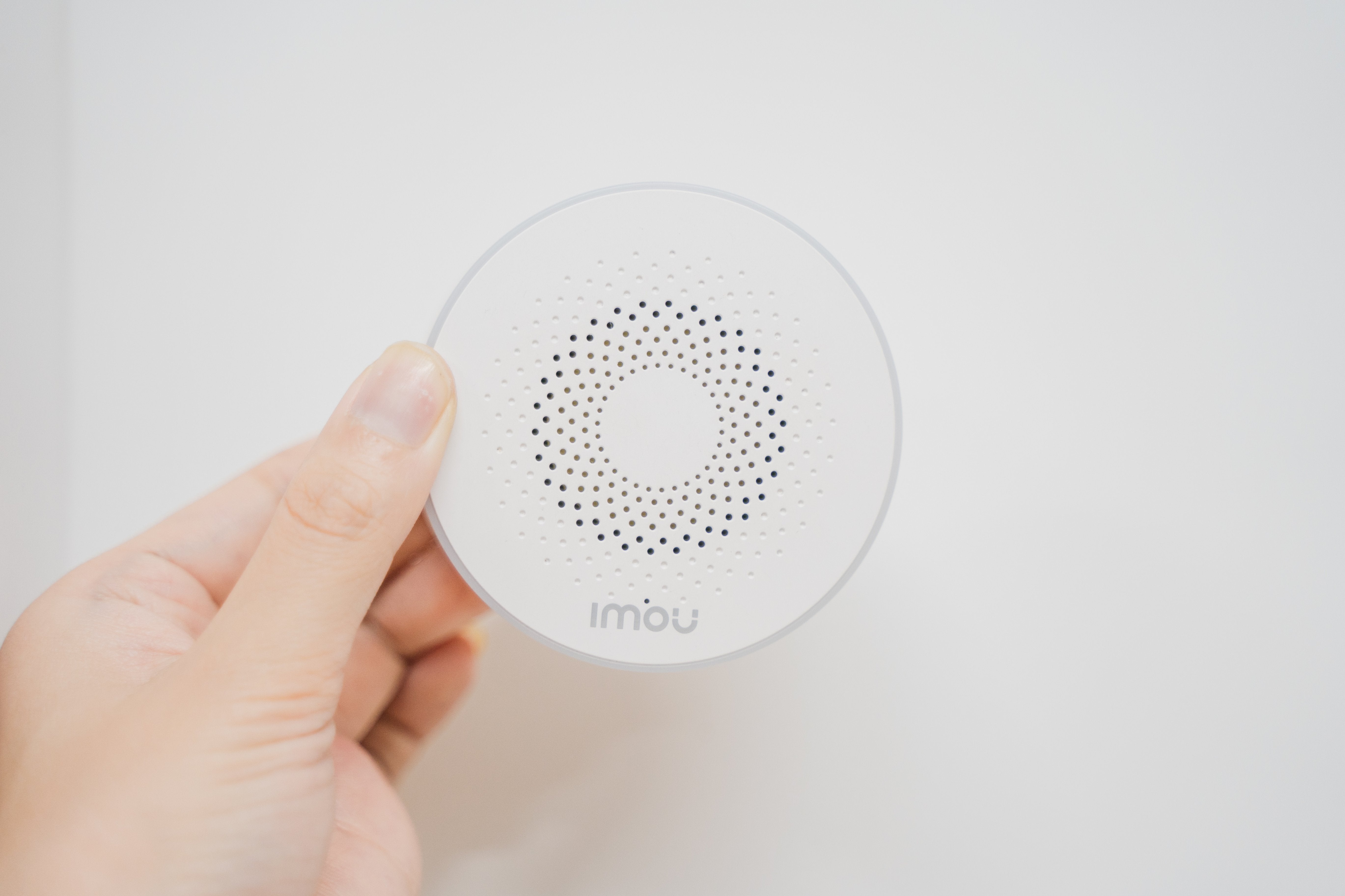 Sirena De Alarma Imou Zr1-Eu White  Para Centro De Alarmas