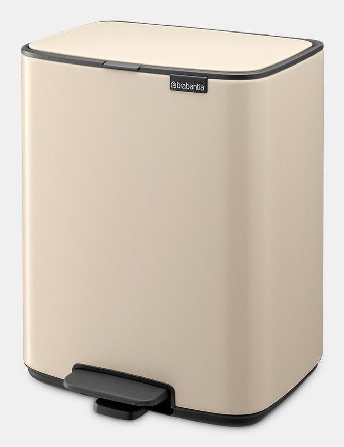 Brabantia Treteimer Bo 12 Liter Soft Beige