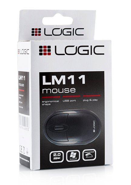 Ratón  Modecom Lm-11 Oficina Ambidextro Usb Tipo A Óptico 1000 Dpi