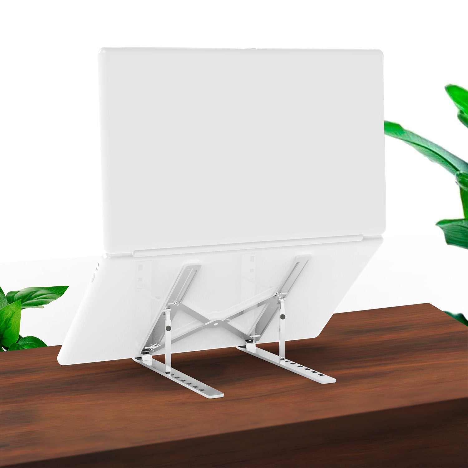 Aisens Soporte De Sobremesa Ajustable Para Portatil / Tablet - Plata