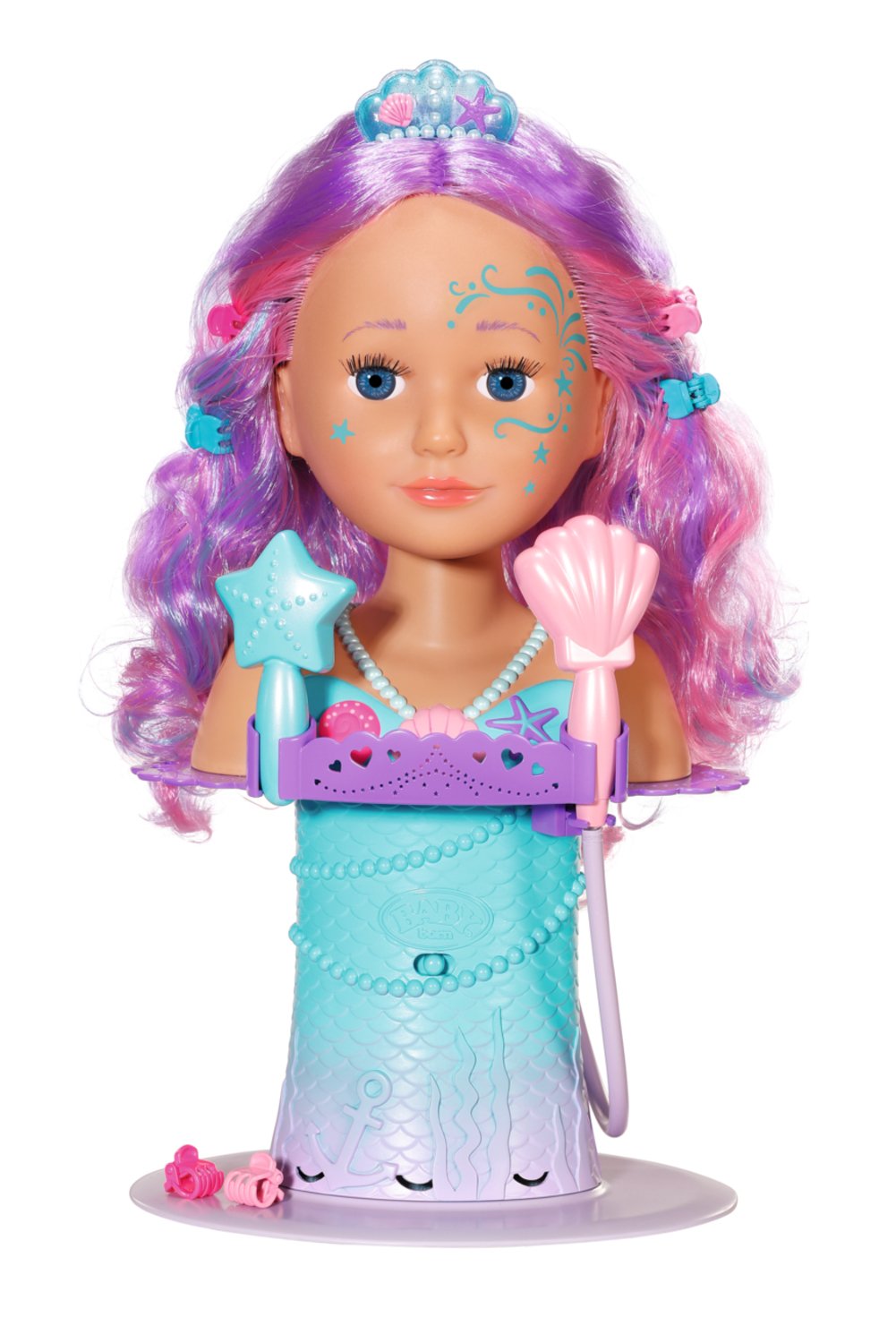 EAN 4001167830550 - BABY born Sister Styling Mermaid Head Muñeca de baño Multicolor imagen 21