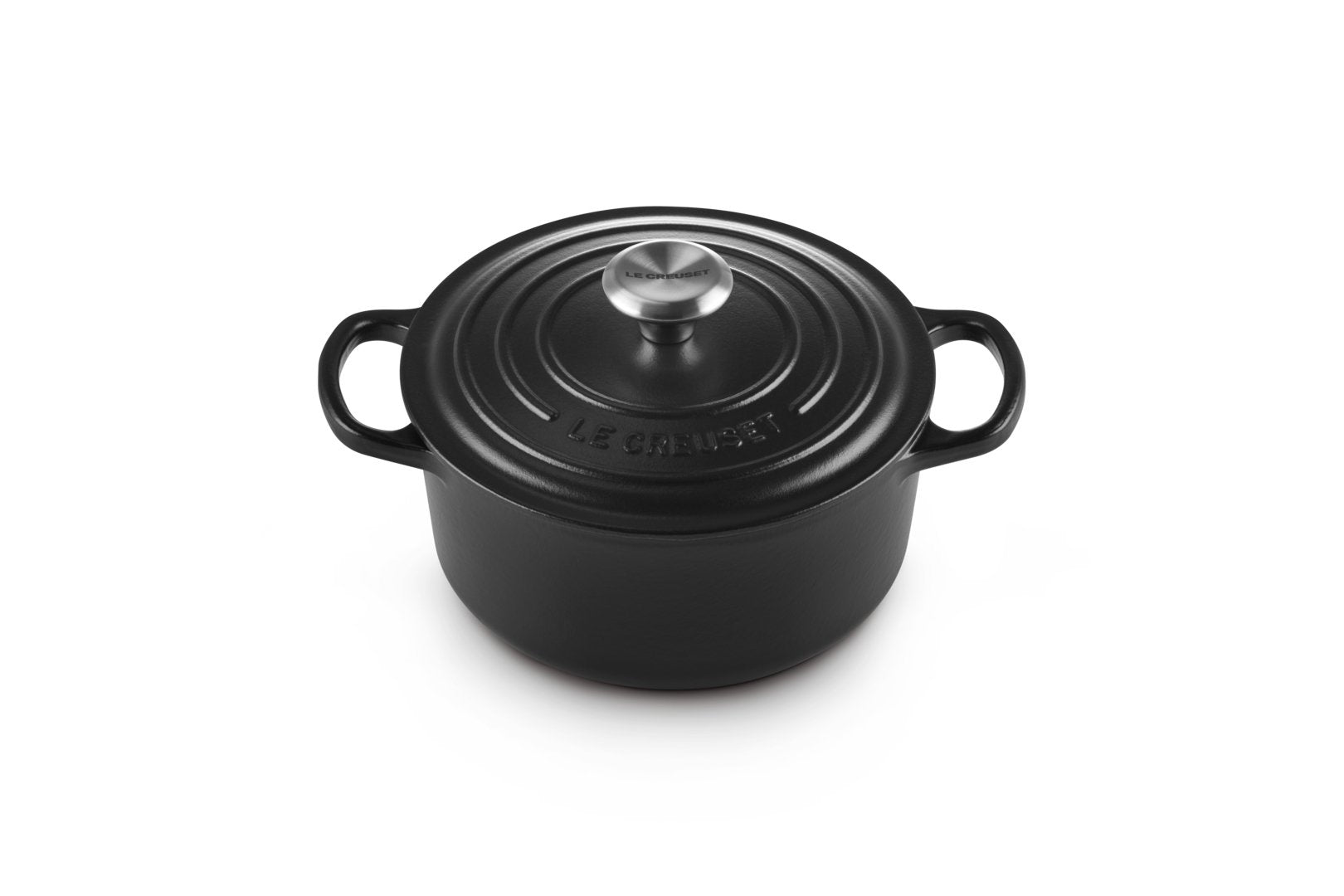 Le Creuset Bräter Signature Rund 18cm Negro