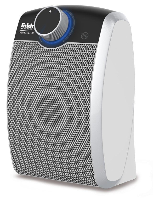 Fakir Trend Hl 140 Keramik-Calefactor Con Ventilador Hochglanzws Si 1800w 2 Heizstufen