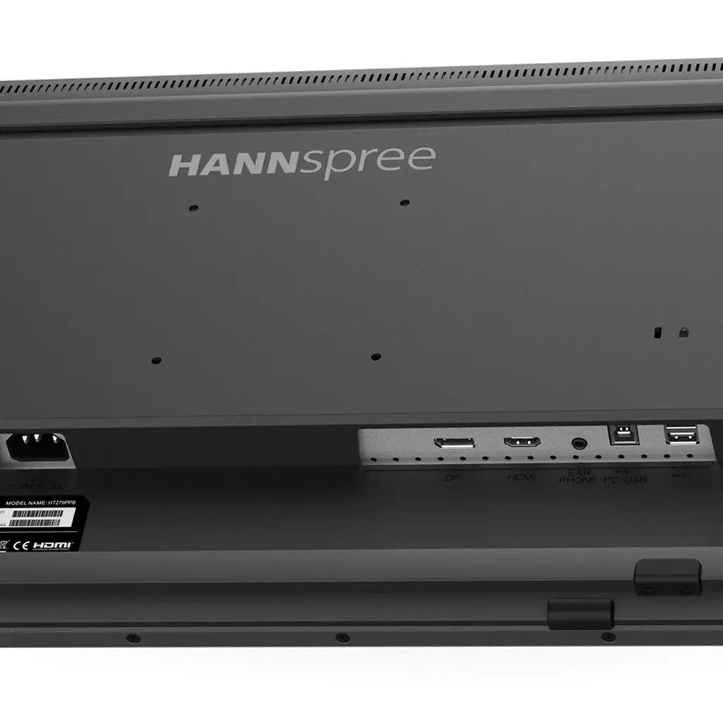 Monitor 27" Tactil Dp Hdmi Hanns Ht279ppb Fhd 400 Cd/M2 2x2w Vesa 100x100 Portable