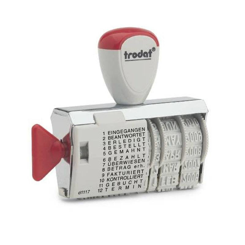 EAN 9008056543404 - Trodat 1117D sello comercial imagen 1