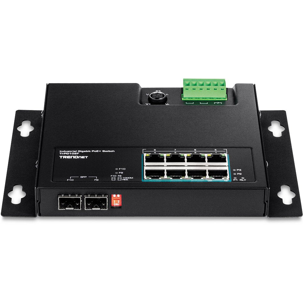 EAN 0710931161786 - Trendnet TI-PG102F switch Gigabit Ethernet (10/100/1000) Energía sobre Ethernet (PoE) Negro imagen 3