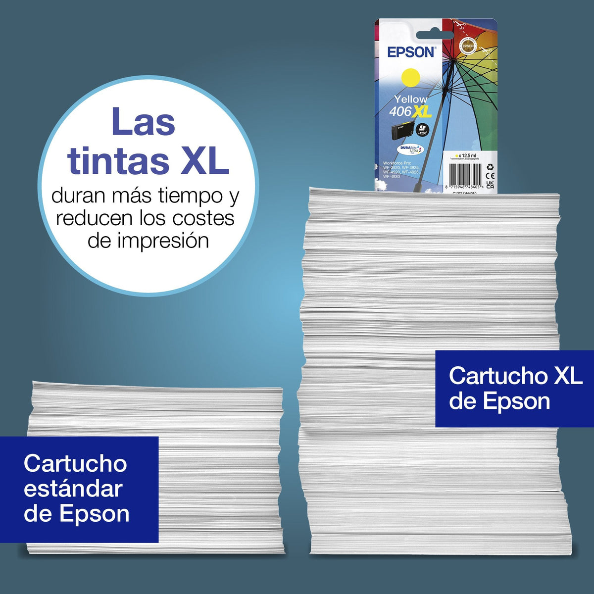 Epson Singlepack Yellow 406 Durabrite Ultra Ink