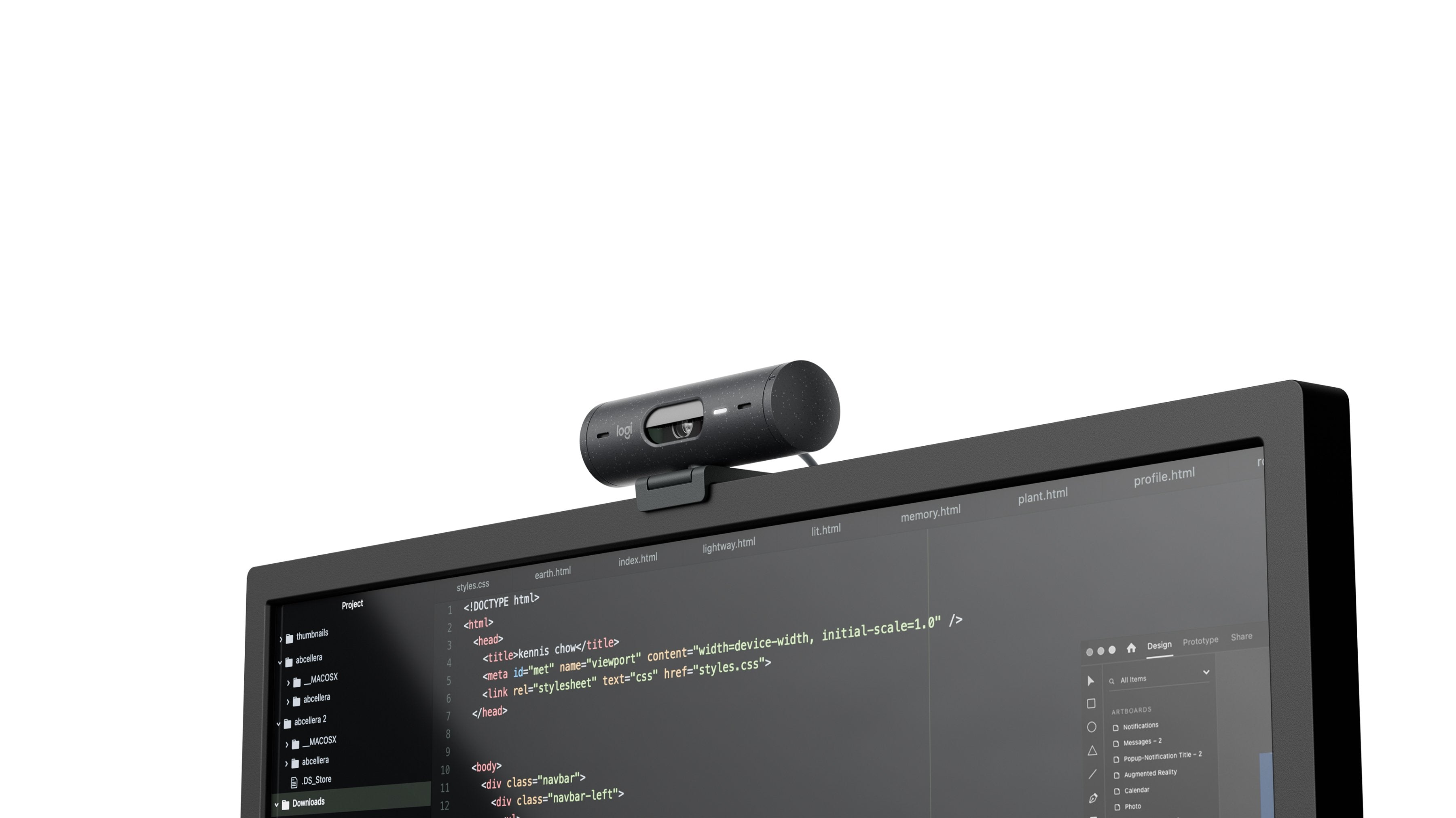EAN 5099206104914 - Logitech 960-001422 cámara web 4 MP 1920 x 1080 Pixeles USB-C Grafito imagen 6