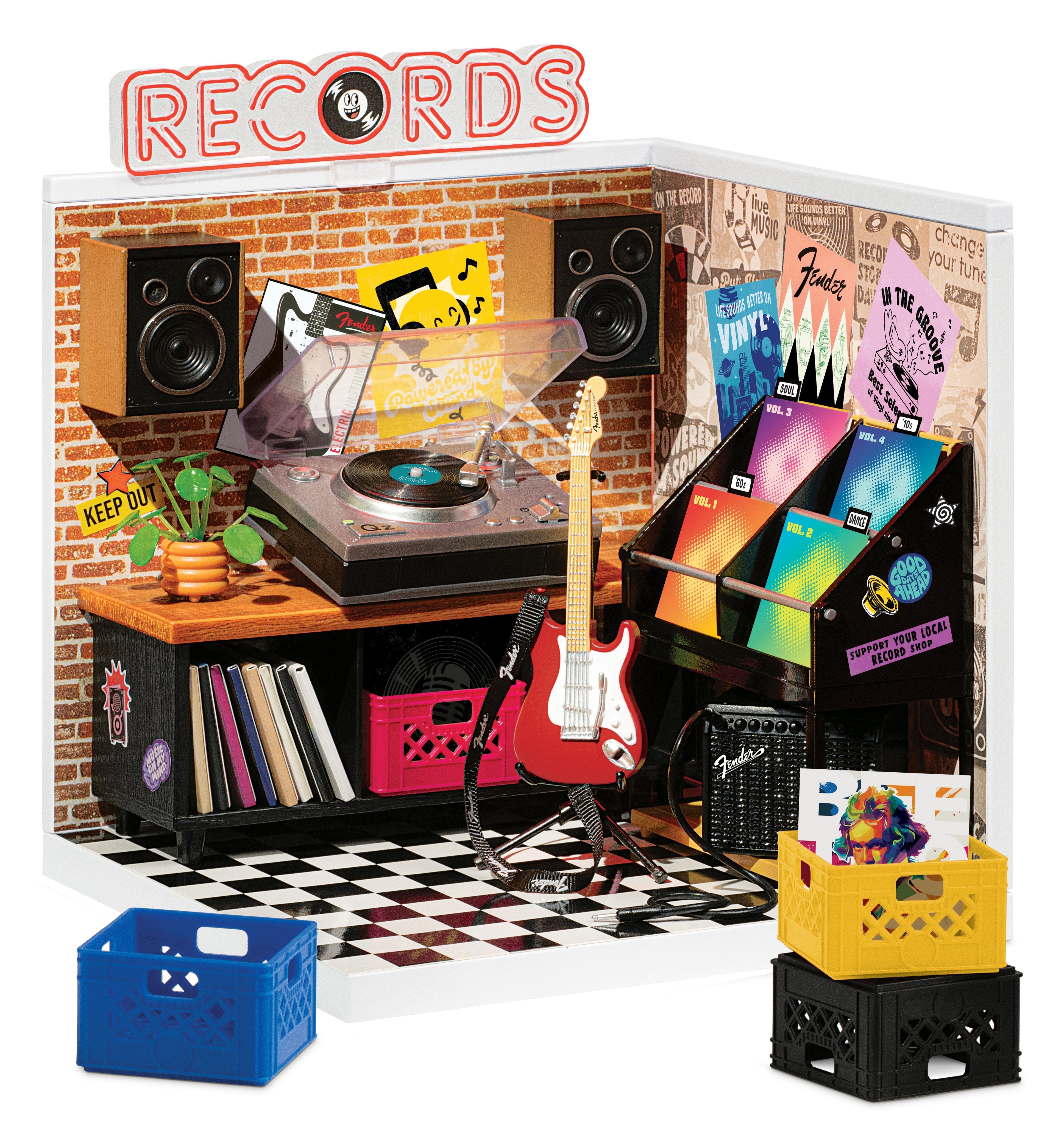 Mga Entertainment Mga'S Miniverse - Record Shop 253136-Euc