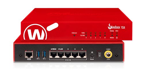 EAN 0654522727176 - WatchGuard Firebox T25 cortafuegos (hardware) 3,14 Gbit/s imagen 2