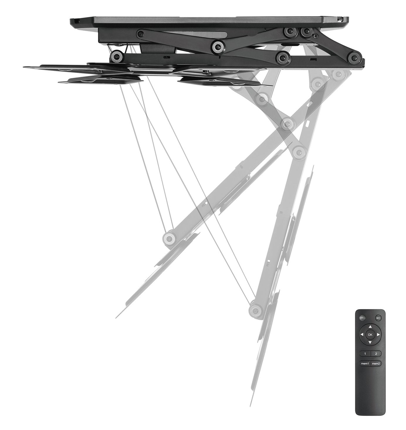 Mywall Hl40ml Tv Deckenhalter Motorisiert Neigbar 23-55" Negro