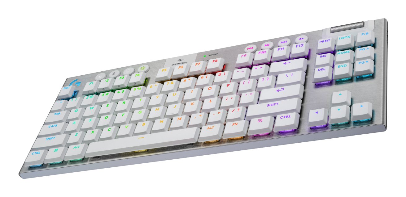 Logitech G915 X Lightspeed Tkl Wireless Gaming Keyboard Blanco (De)