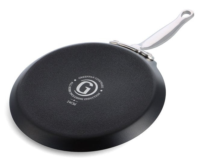 Greenpan Barcelona Pro Pfannkuchenpfanne 24cm Schwarz