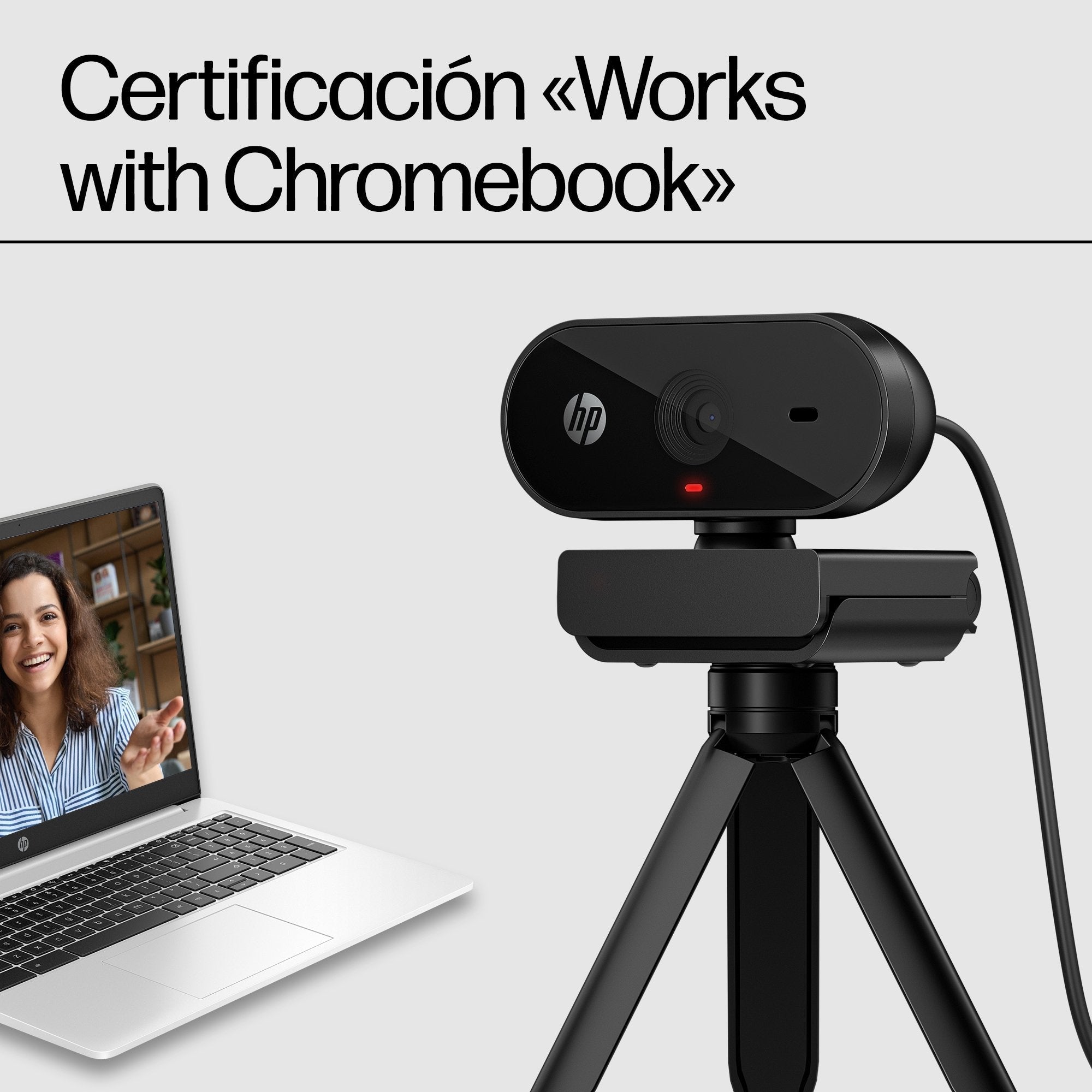 EAN 0196188941430 - HP 320 FHD Webcam cámara web 1920 x 1080 Pixeles USB Negro imagen 9