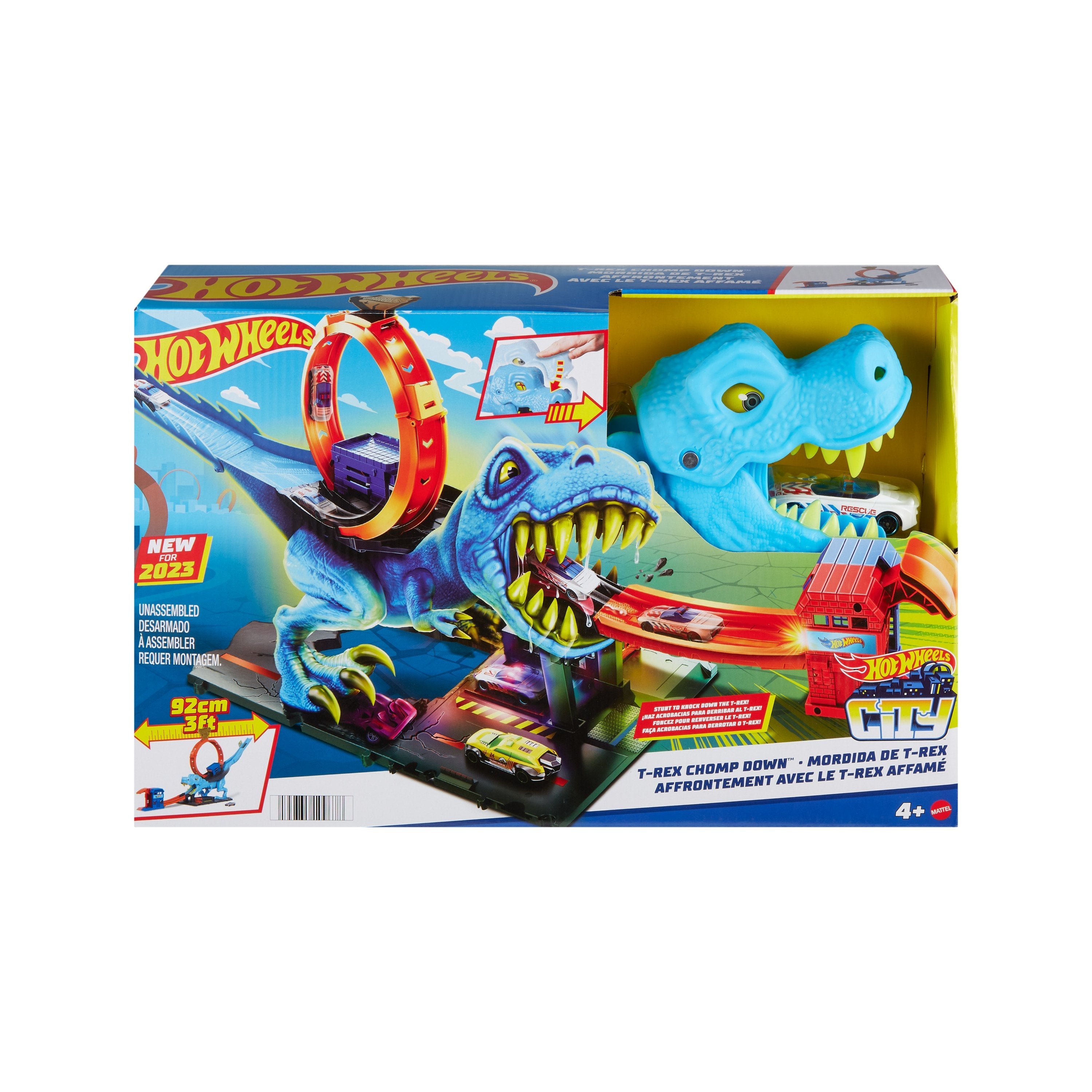 Pista Mordida De T-Rex Hot Wheels