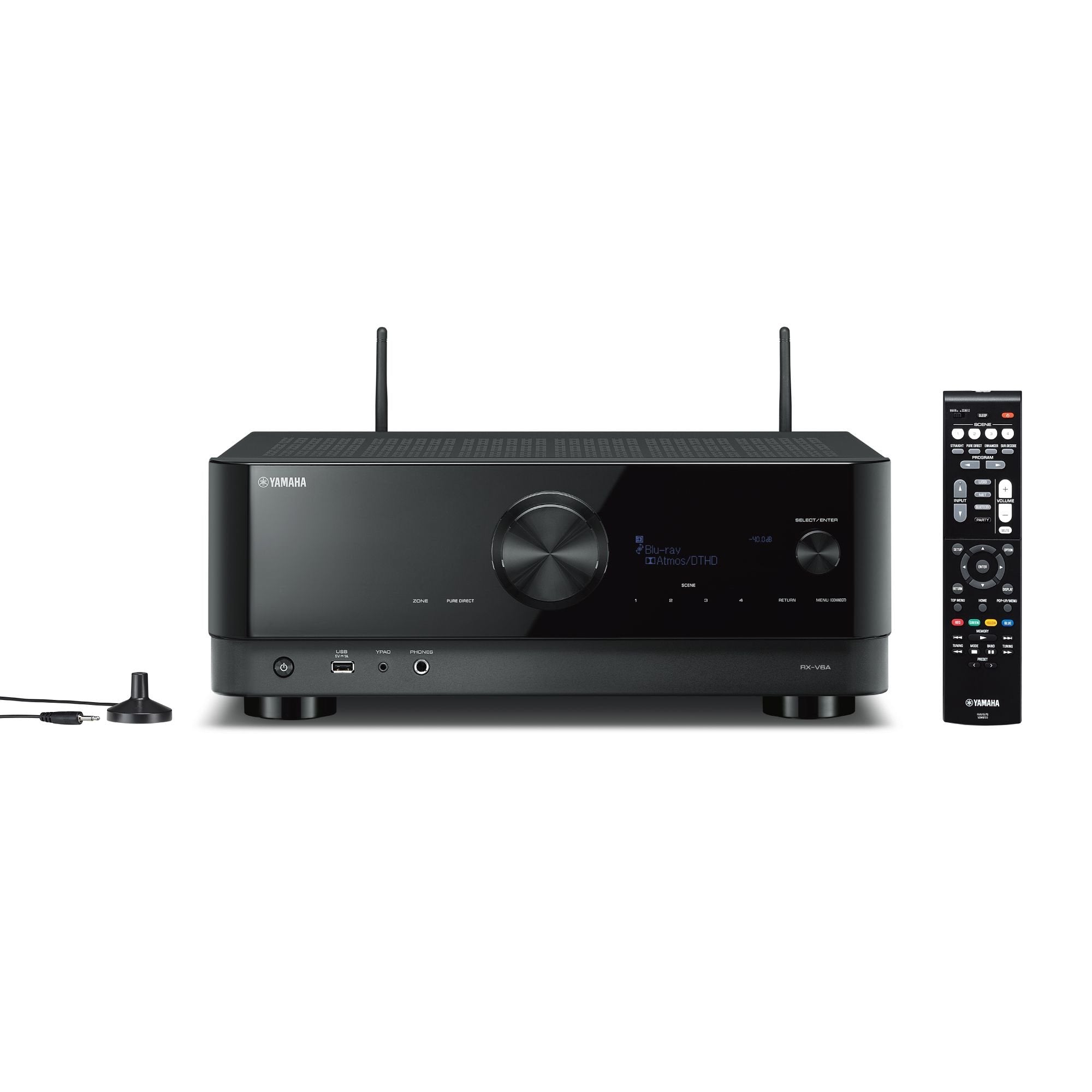 Yamaha Av-Receiver Avreceiver Rx-V6a Rxv6a Negro Negro (Rx-V6a (Rxv6a Bl)