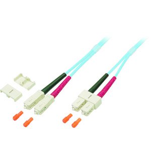 Efb Elektronik O7413.1 Cable De Fibra Optica 1 M Om3 Sc Azul