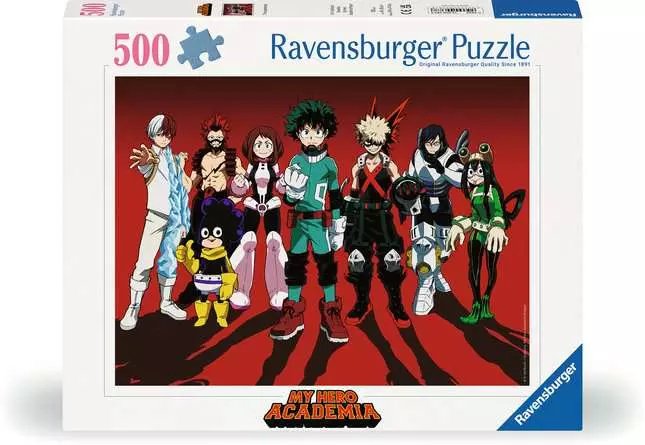 Ravensburger Puzzle My Hero Academia - Superhéroes 500 Piezas 12000387